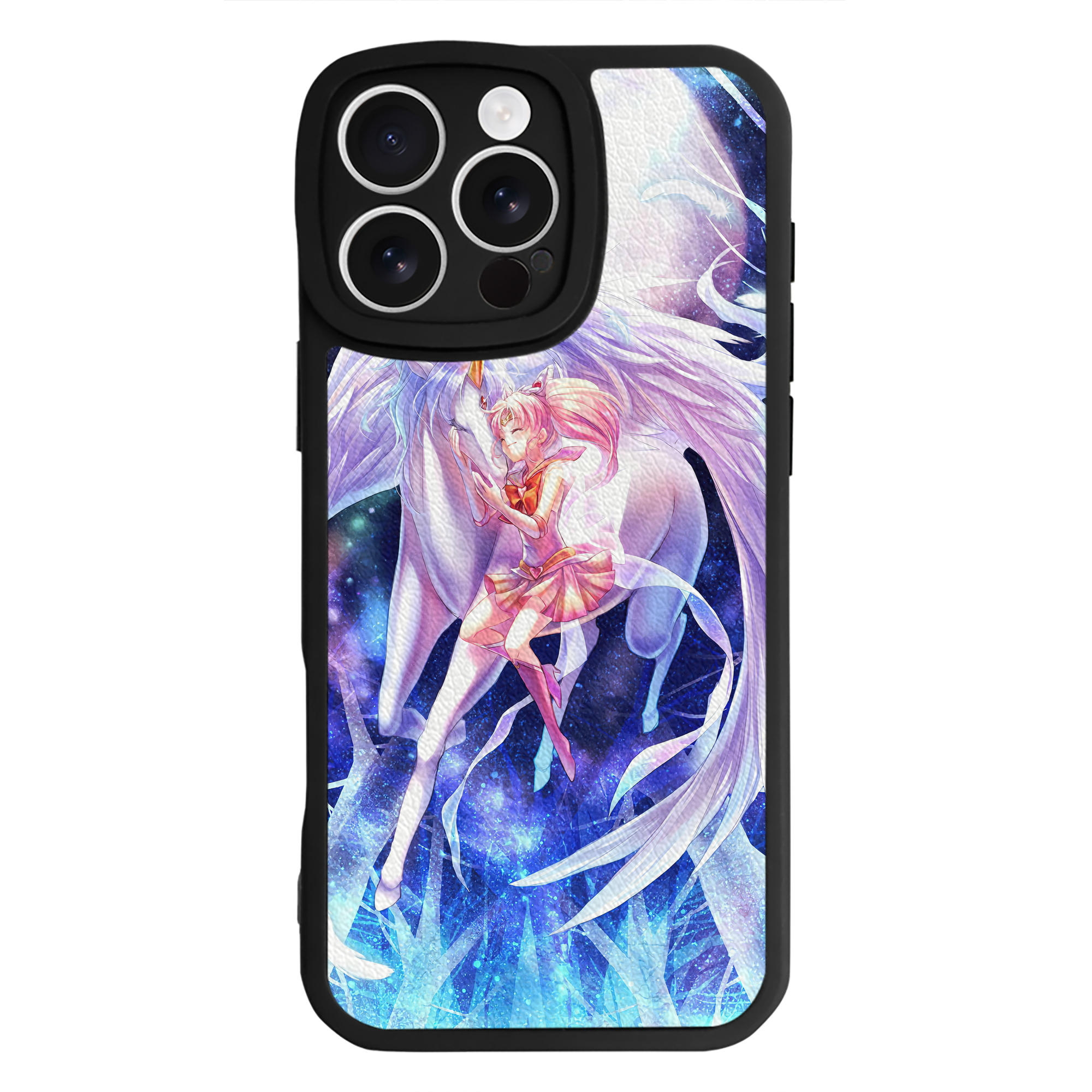 （画像用） 美少女戦士セーラームーン Sailor Moon 【iPhone 16シリーズ対応】シリコンスマホケース（レザー調） 材質：シリコン